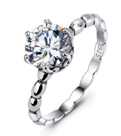 Sterling Silver 925 Elegance Ring