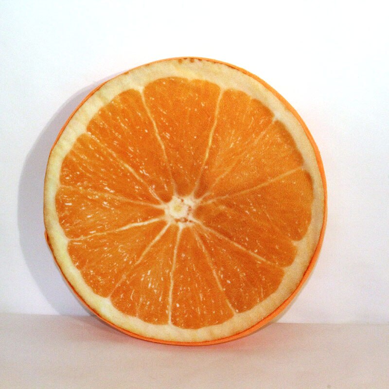 3D Vibrant Fruit Cushion