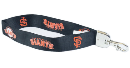 San Francisco Giants Black Wristlet Lanyard