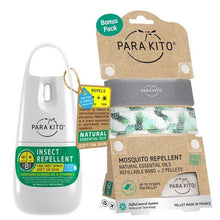 ParaKito Dual Band Mosquito Defense Kit - Includes Spray & Refills