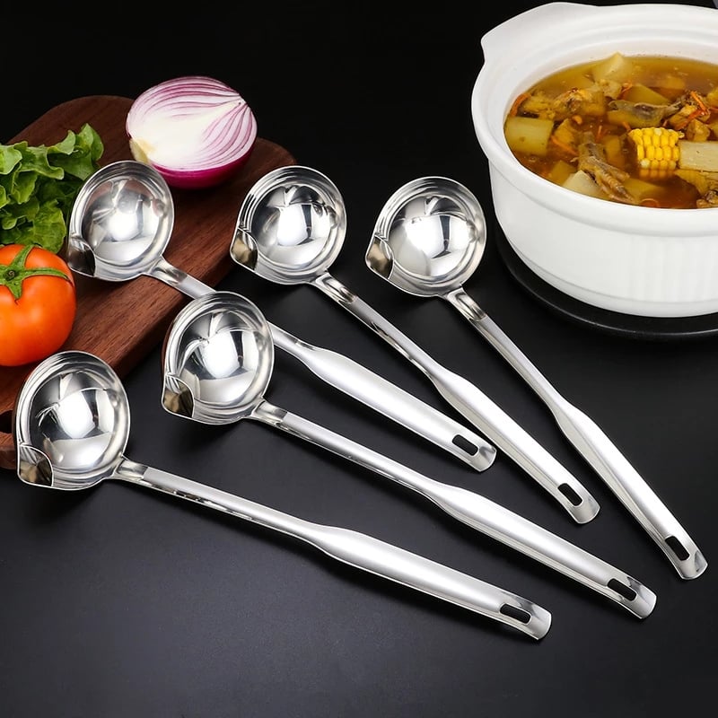 Stainless Steel Grease Separating Spoon