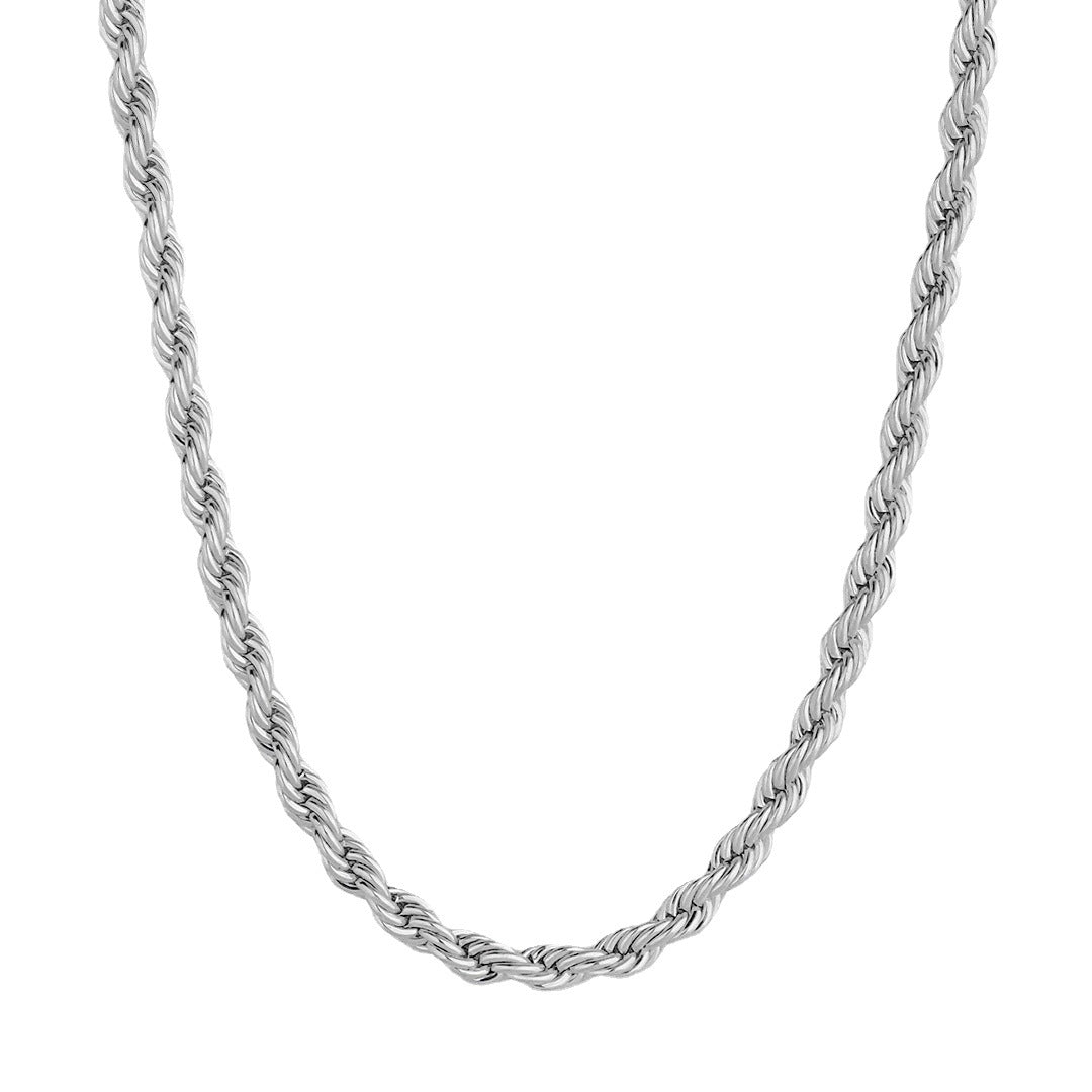 Elegant 18K Gold Plated Twist Chain