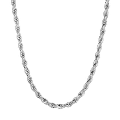 Elegant 18K Gold Plated Twist Chain