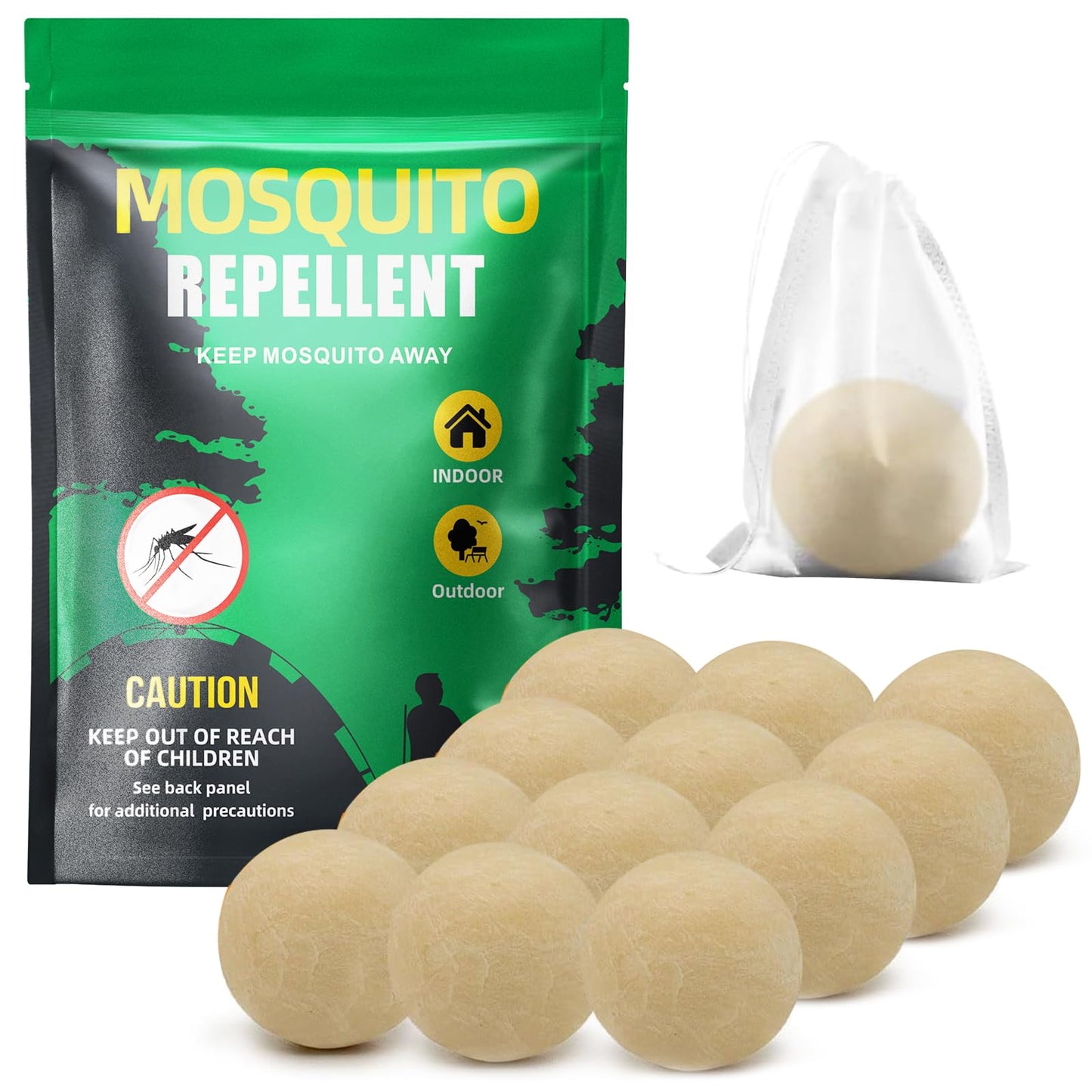 Mosquito Shield Ball: Indoor & Outdoor Protection