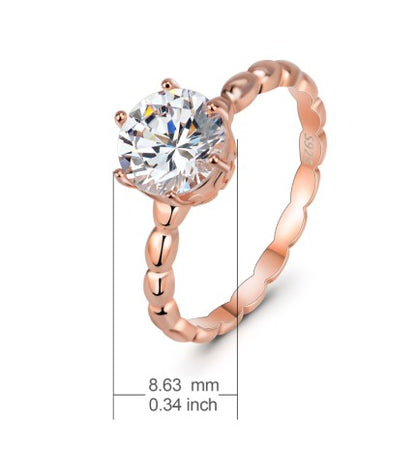 Sterling Silver 925 Elegance Ring