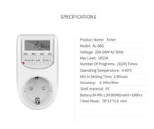 European Style Timed Smart Socket
