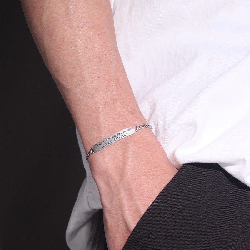 Men's Thai Silver Vintage Bracelet