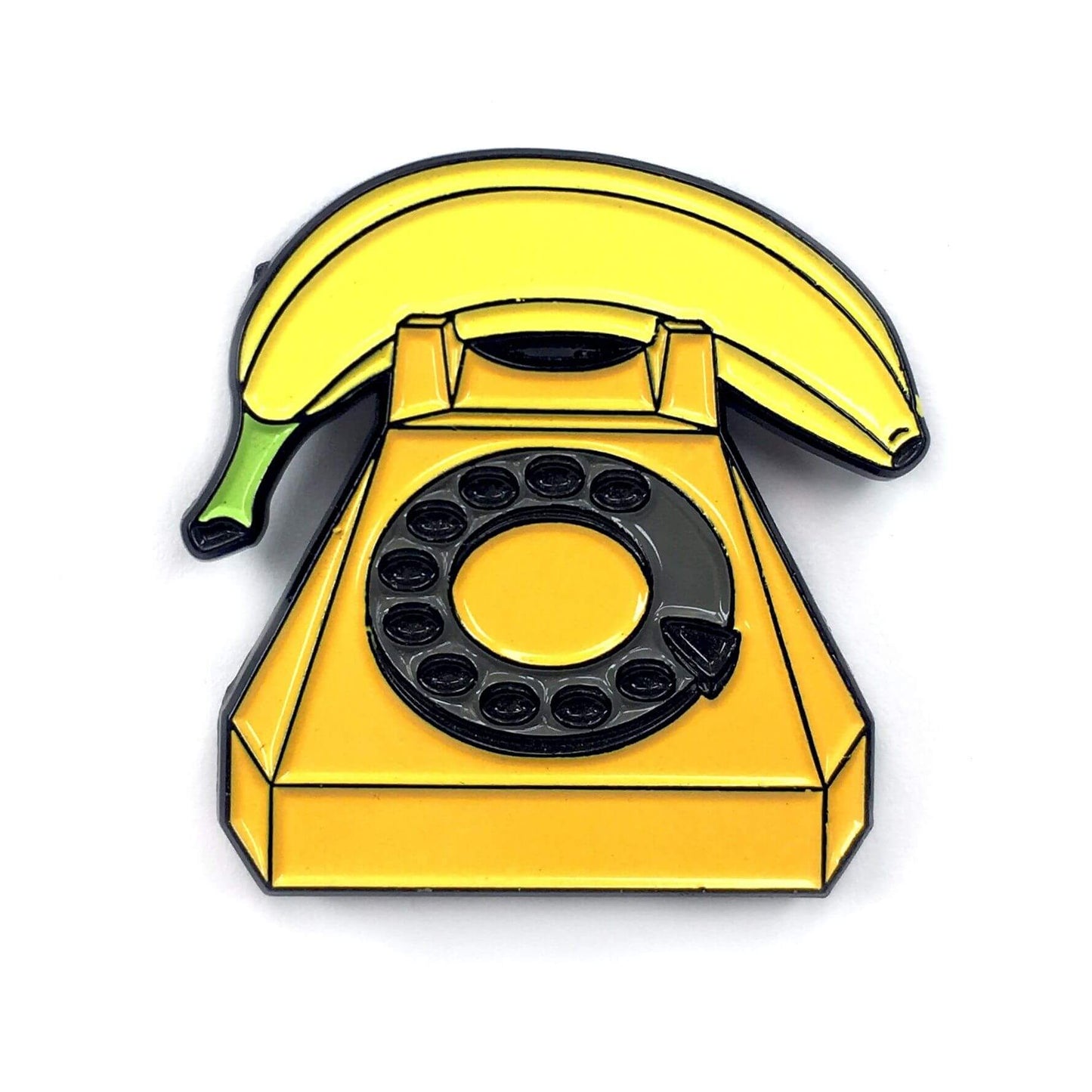 Banana Tune Enamel Pin