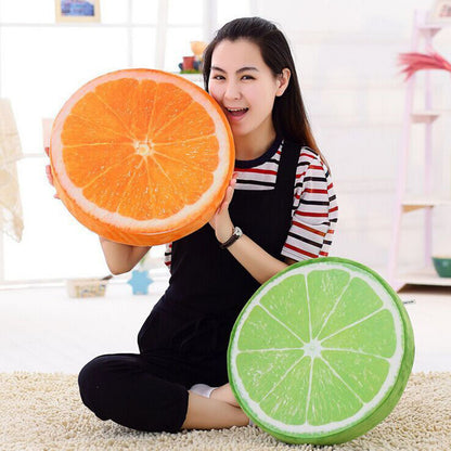 3D Vibrant Fruit Cushion
