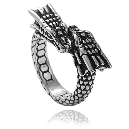 Dragon Essence Titanium Steel Ring