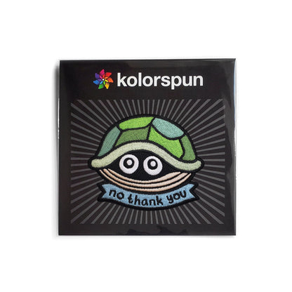 Polite Decline Turtle Emblem