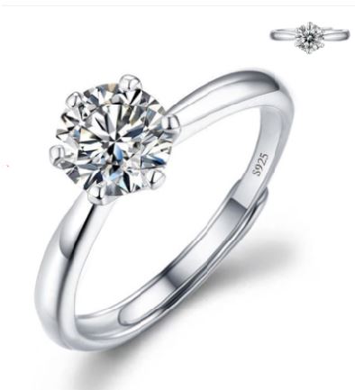 Sterling Silver 925 Elegance Ring
