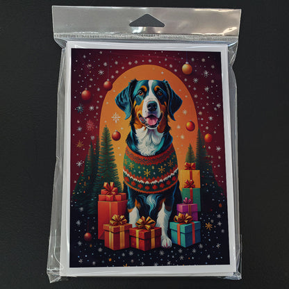 Appenzeller Sennenhund Christmas Card Set of 8