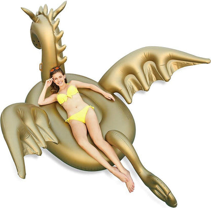 103" Golden Dragon Luxury Pool Float