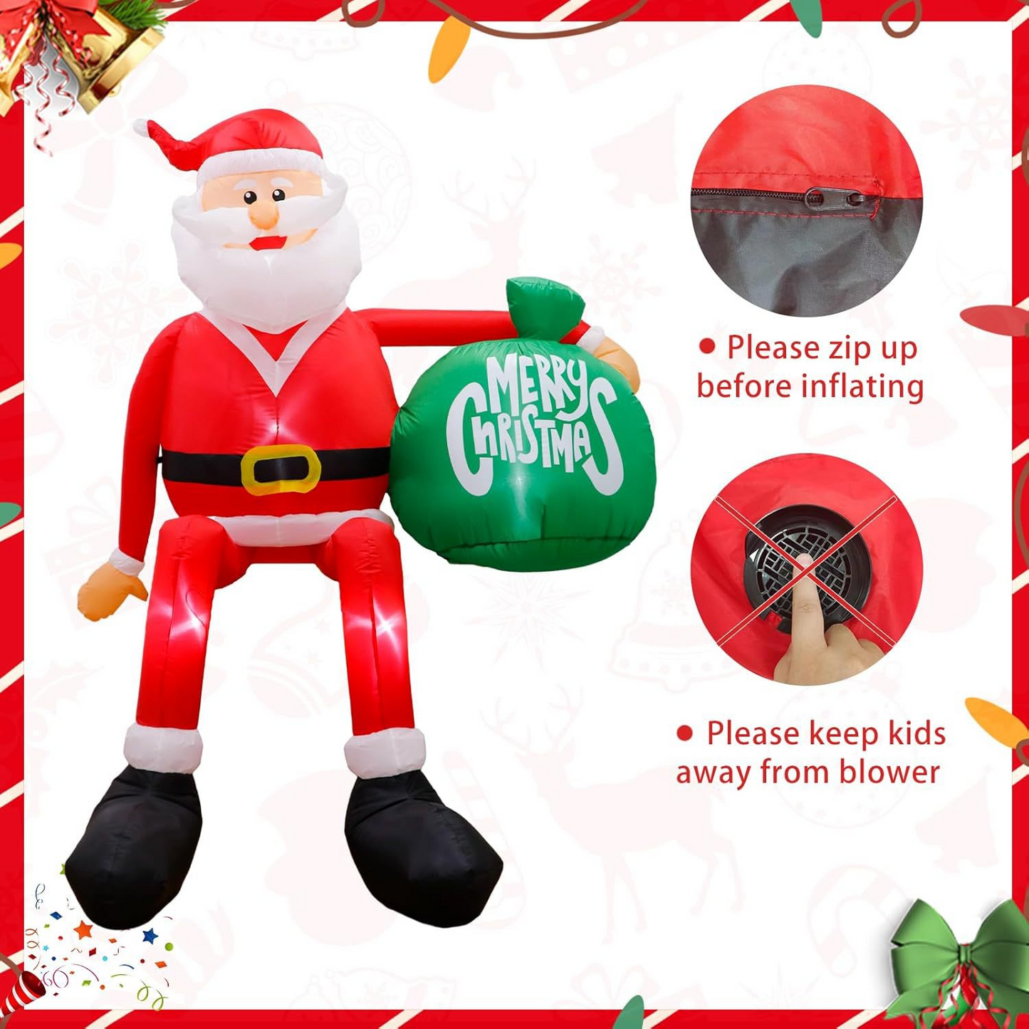 Aged Climber Inflatable Decor