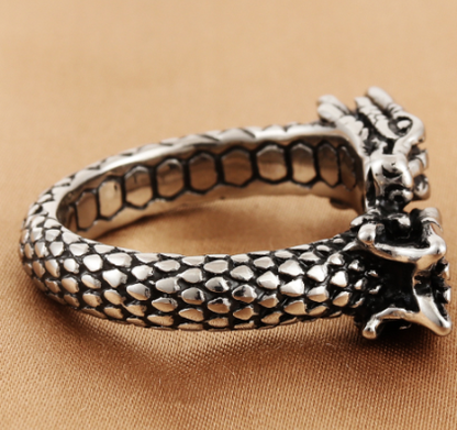 Dragon Essence Titanium Steel Ring