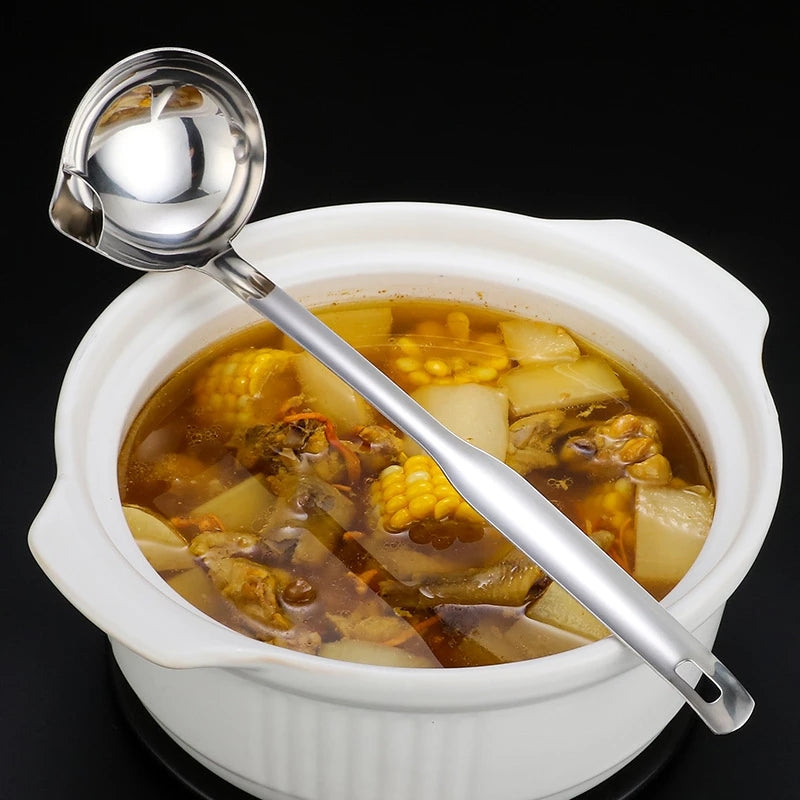 Stainless Steel Grease Separating Spoon