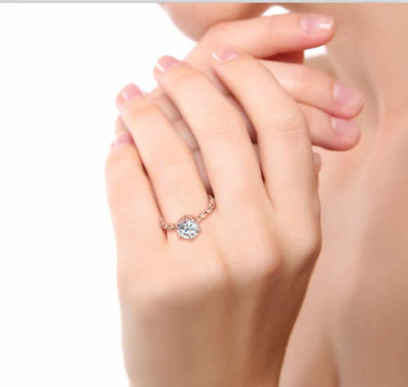Sterling Silver 925 Elegance Ring