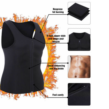 Men's Slimming Sauna Vest