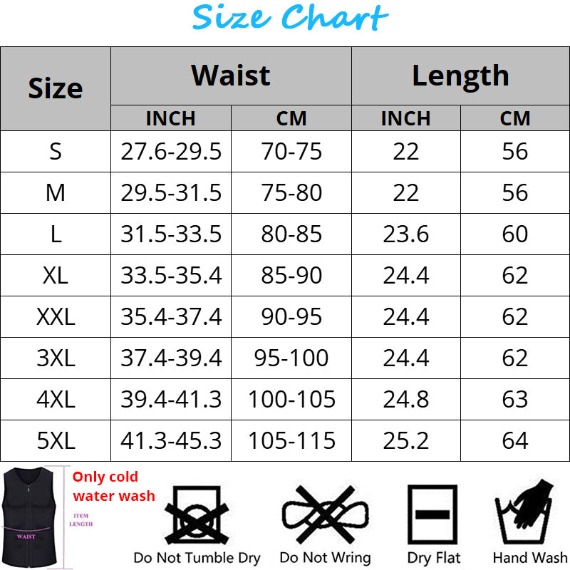 Men's Slimming Sauna Vest