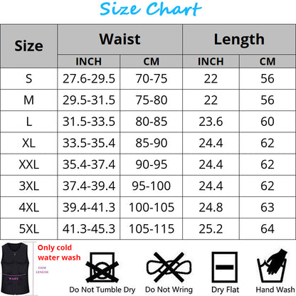 Men's Slimming Sauna Vest
