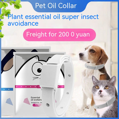 Pet-Safe Essential Oil Mosquito Collar